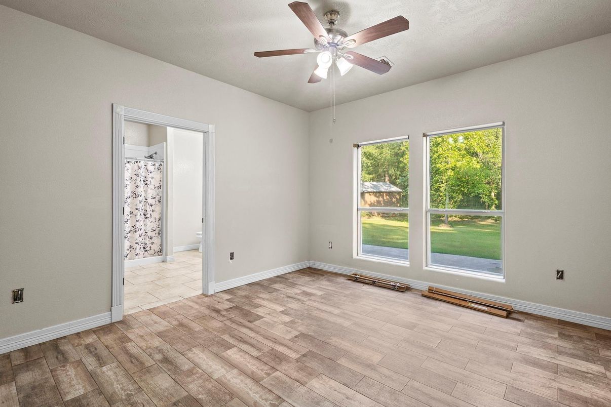 Bathroom, Empty room, Interior, Wood Texture Flooring