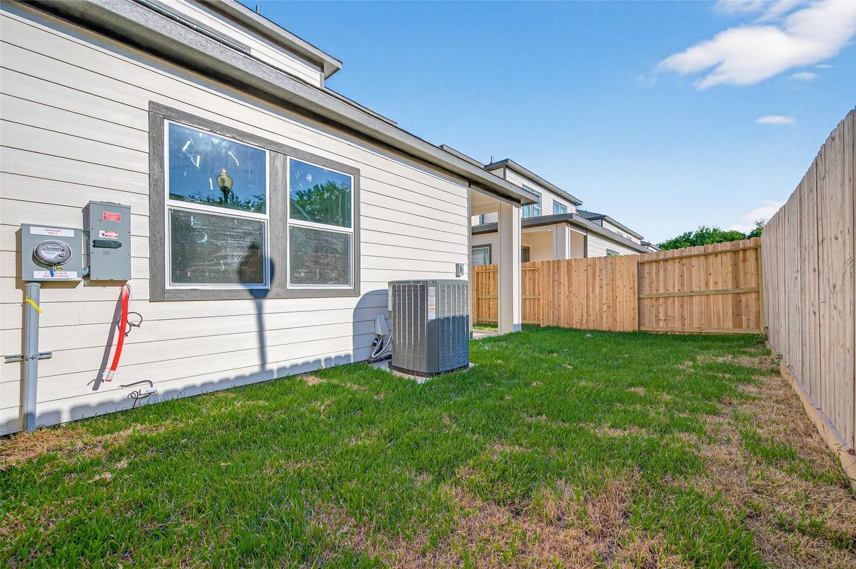 Backyard, Exterior