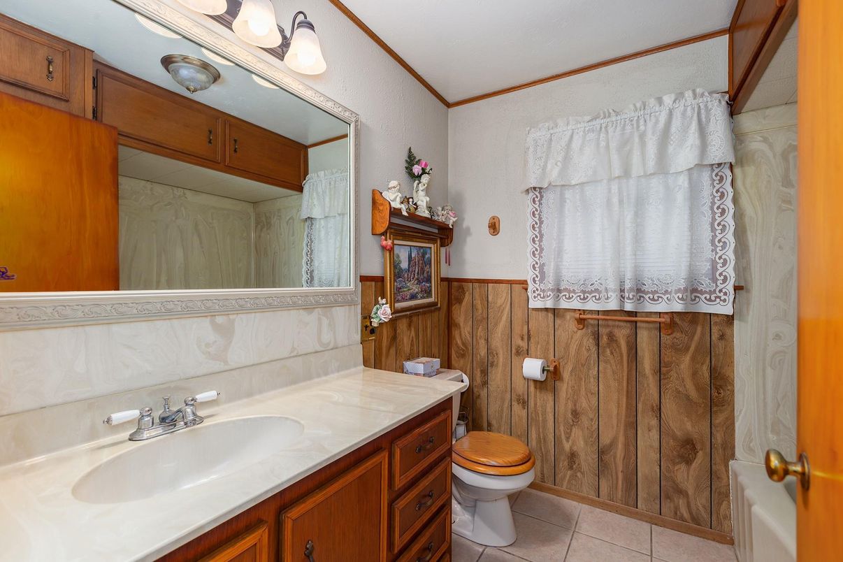 Bathroom, Interior, Wooden Walls