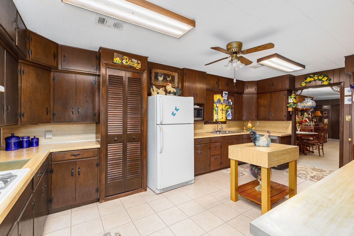 Dining room, Interior, Kitchen, Wooden Walls