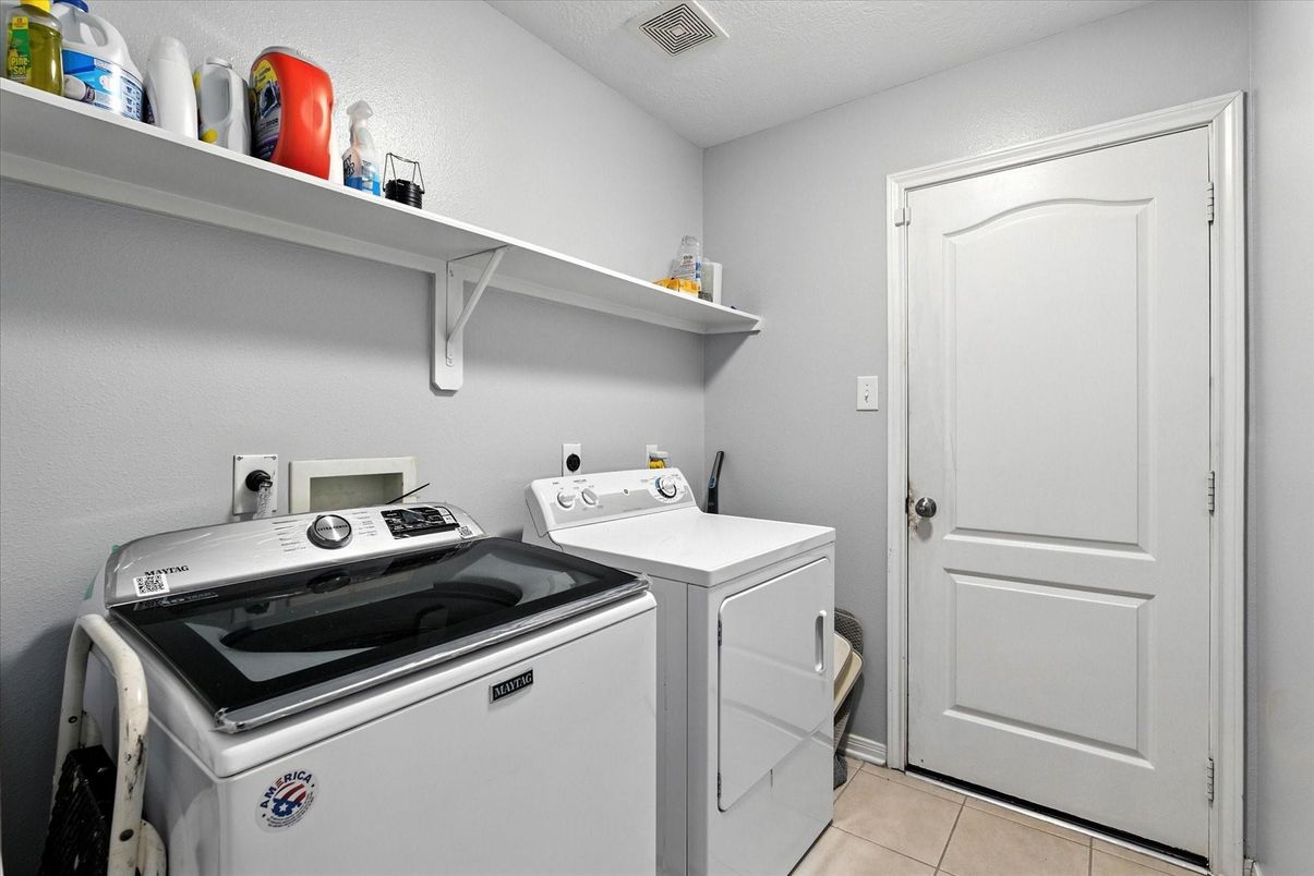 Interior, Washer