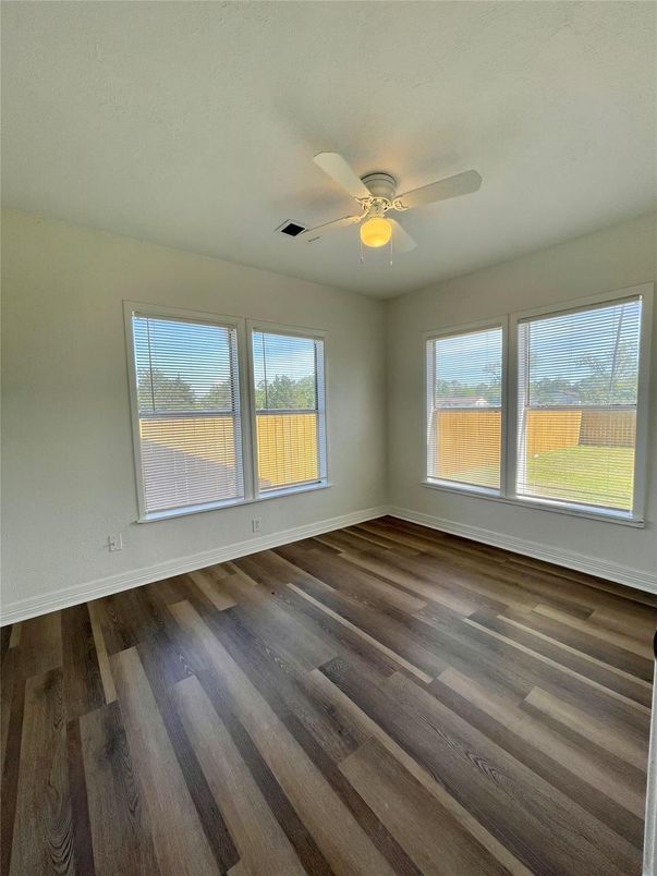 Empty room, Interior, Wood Texture Flooring