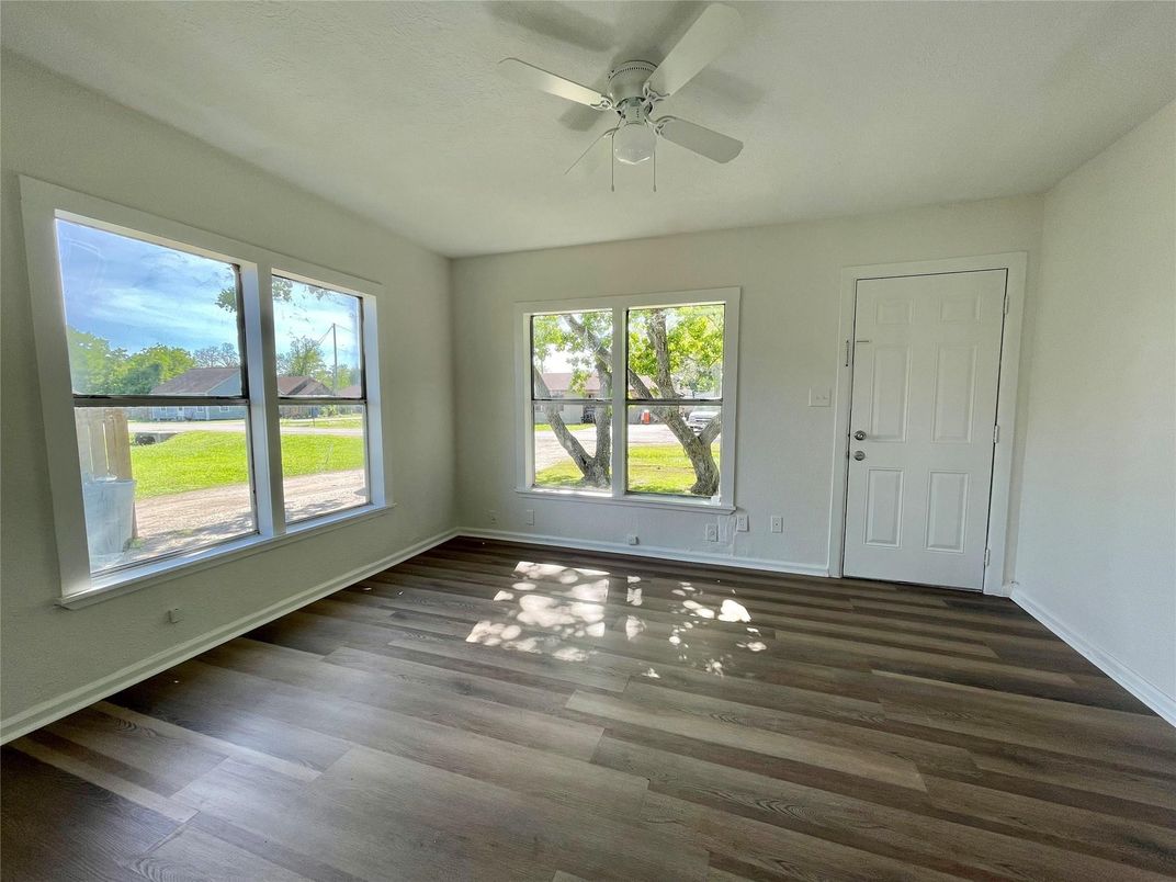 Empty room, Interior, Wood Texture Flooring
