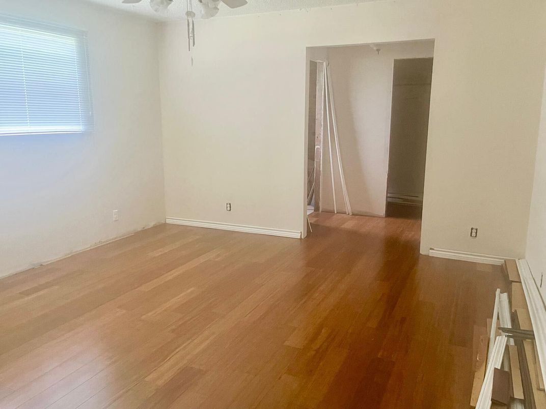 Empty room, Interior, Wood Texture Flooring