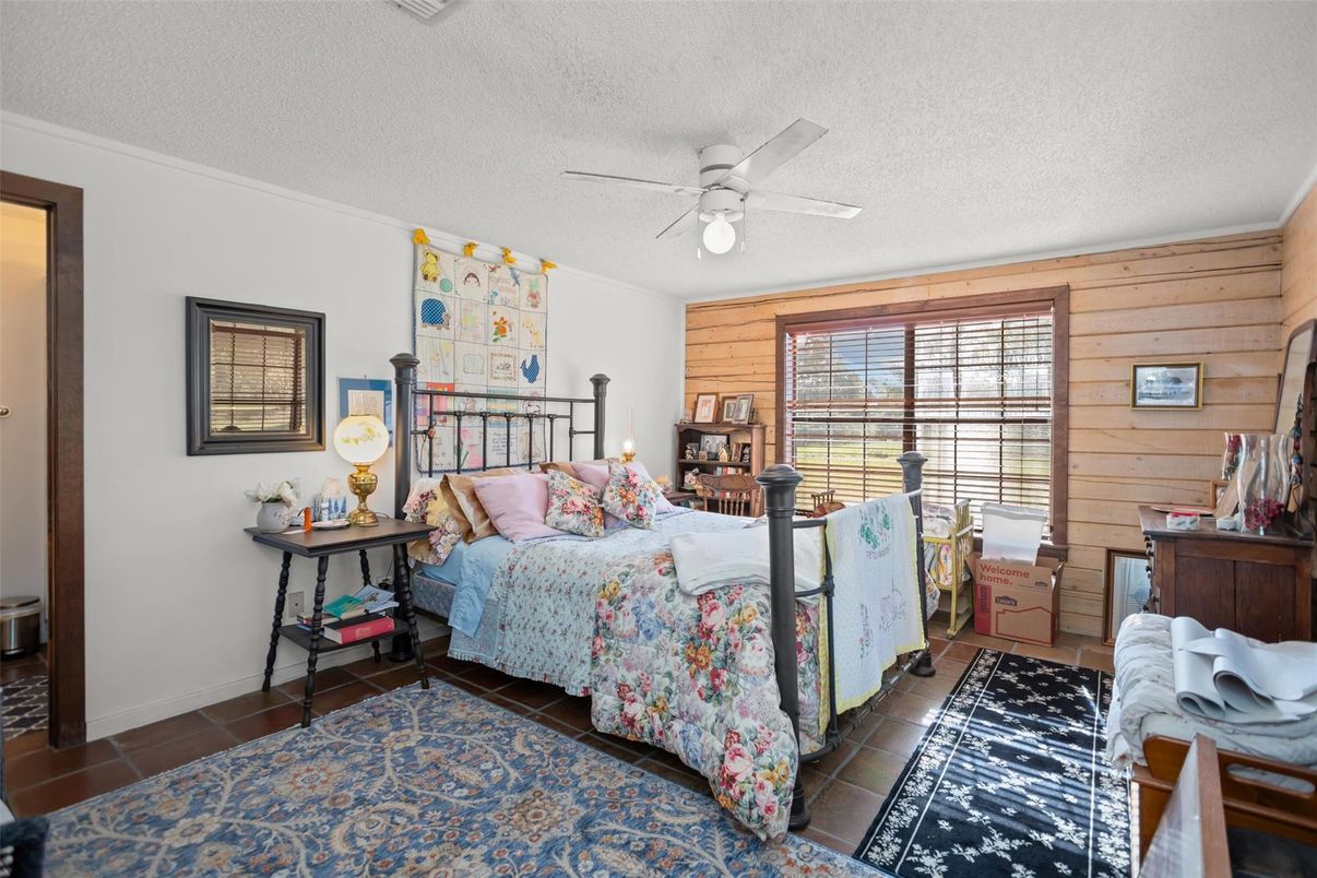 Bedroom, Interior, Wooden Walls