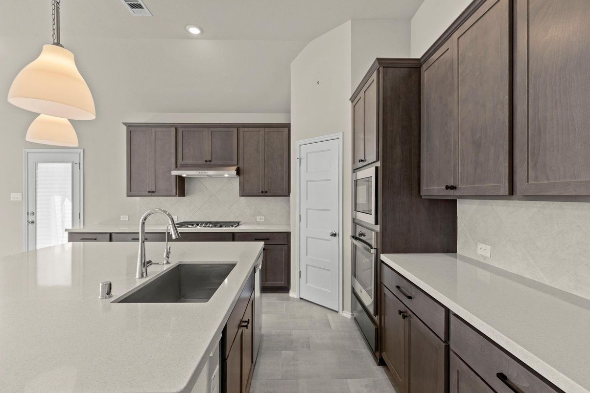 Interior, Kitchen, Pendant Lights, Recessed Lighting