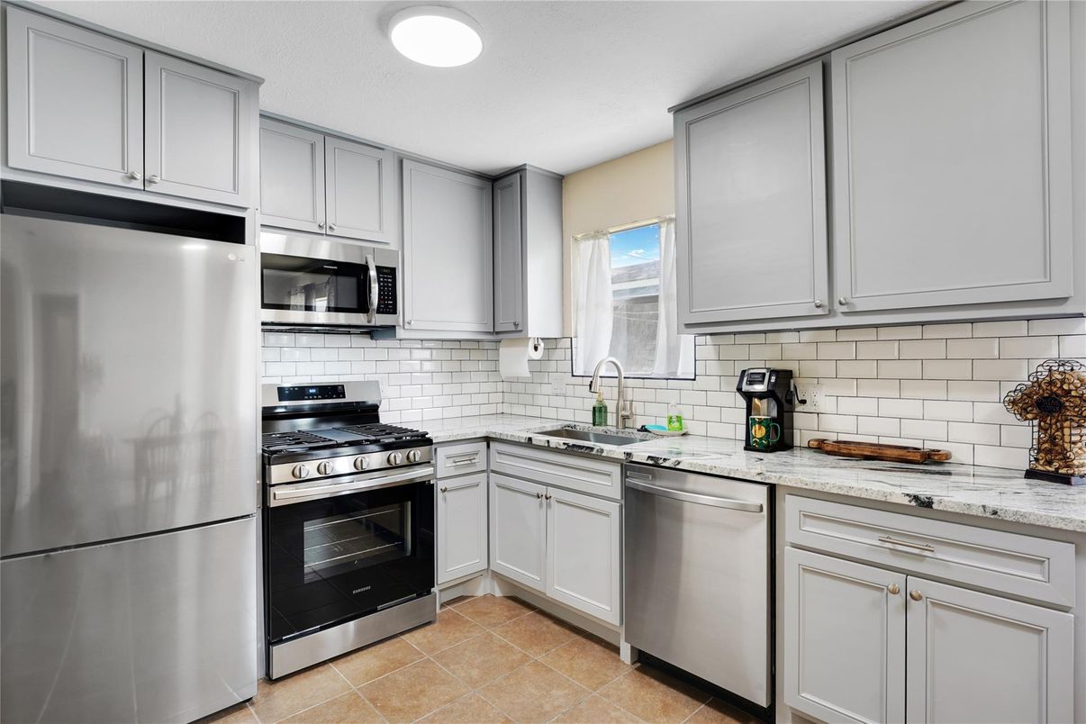 Interior, Kitchen, Recessed Lighting, Stainless Steel Appliances
