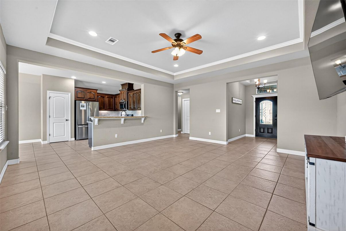 Interior, Kitchen, Recessed Lighting, Stainless Steel Appliances