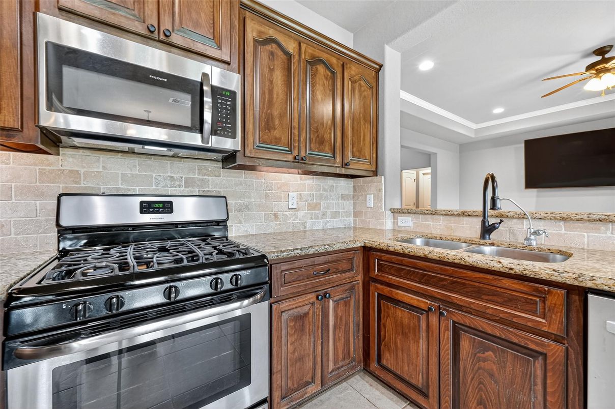 Interior, Kitchen, Recessed Lighting, Stainless Steel Appliances