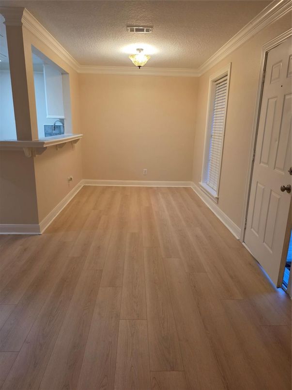 Empty room, Interior, Wood Texture Flooring