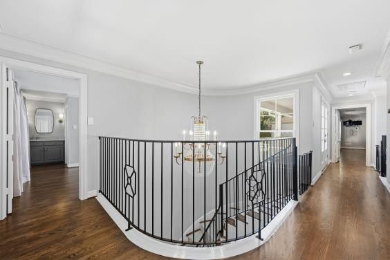 Chandelier, Interior, Recessed Lighting, Wood Texture Flooring
