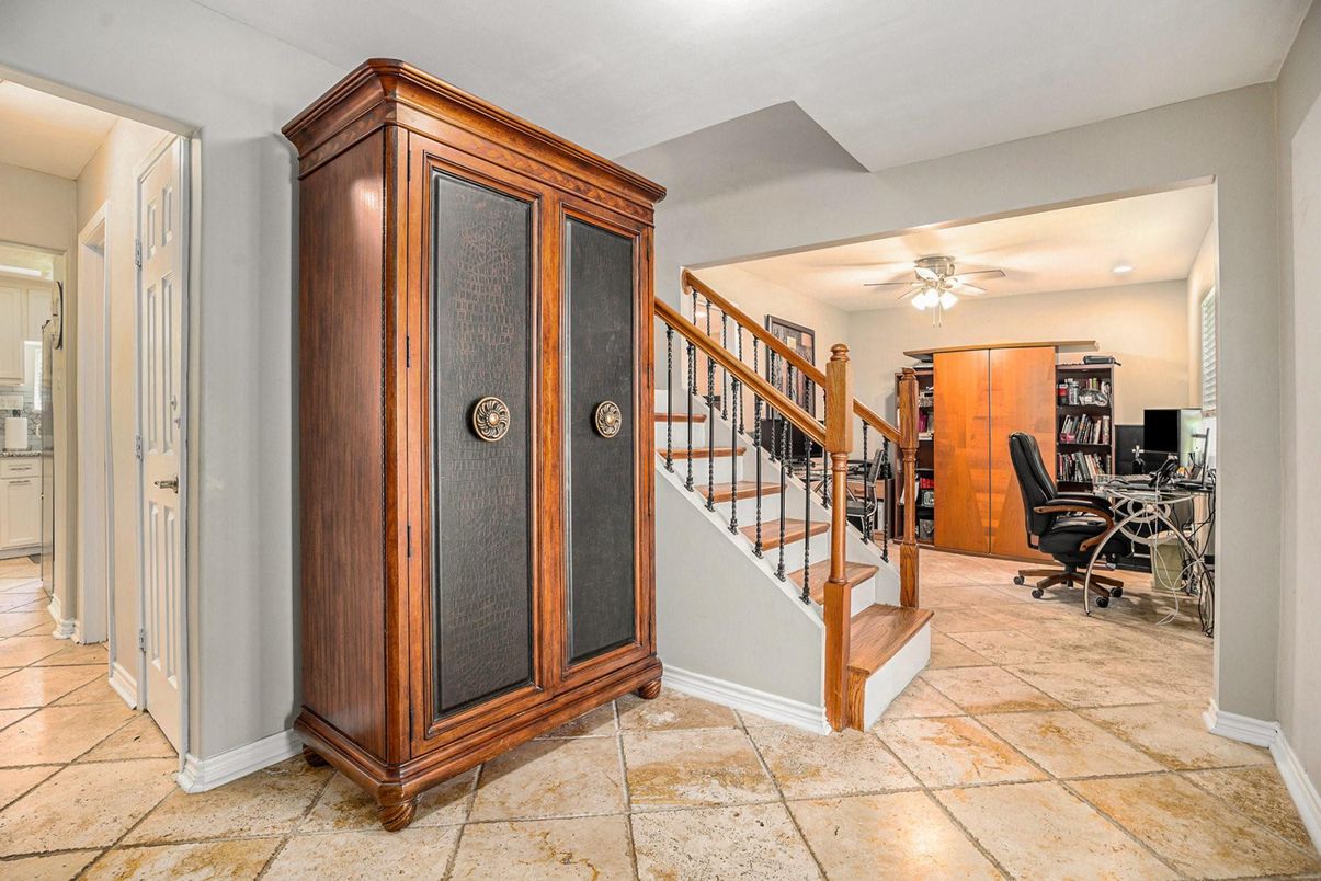 Home Office, Interior, Recessed Lighting