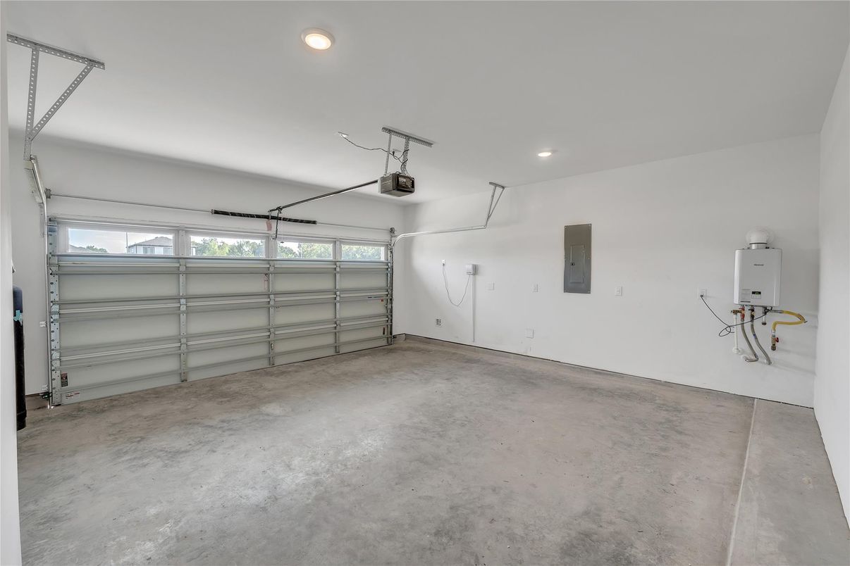 Garage, Interior, Recessed Lighting
