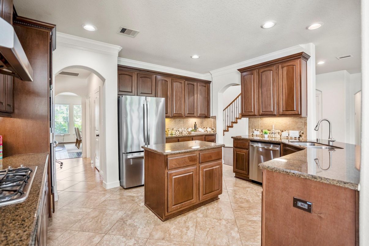 Interior, Kitchen, Recessed Lighting, Stainless Steel Appliances