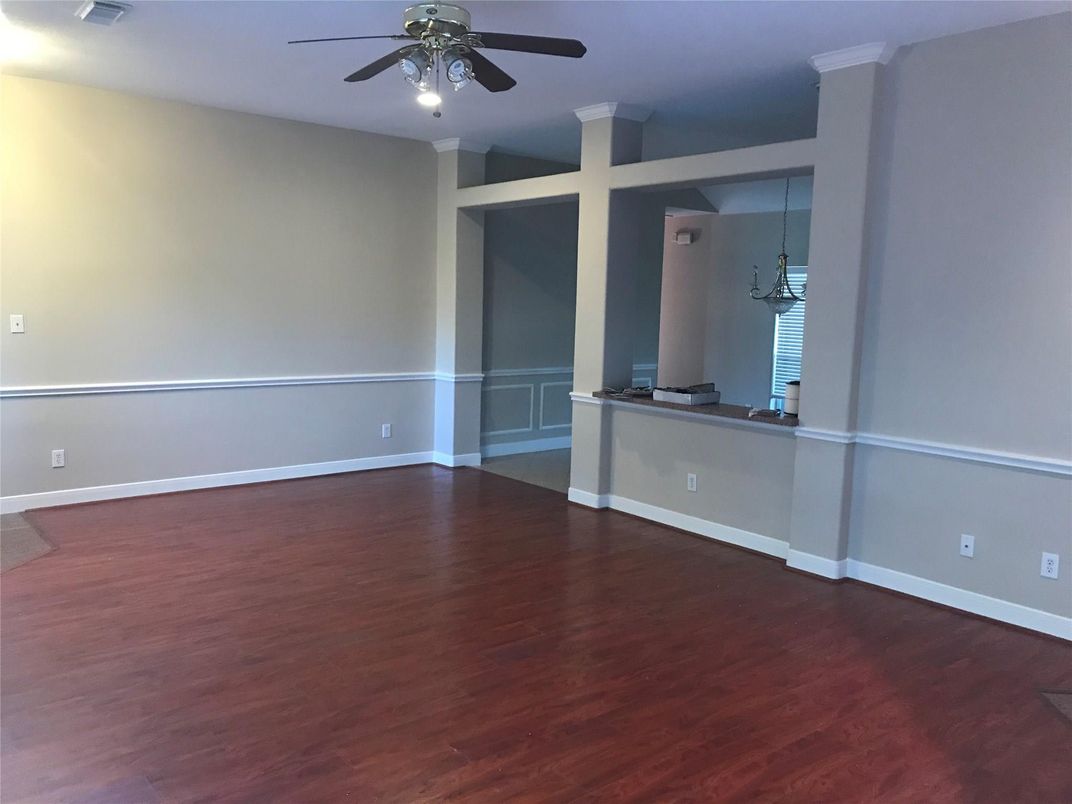Empty room, Interior, Wood Texture Flooring