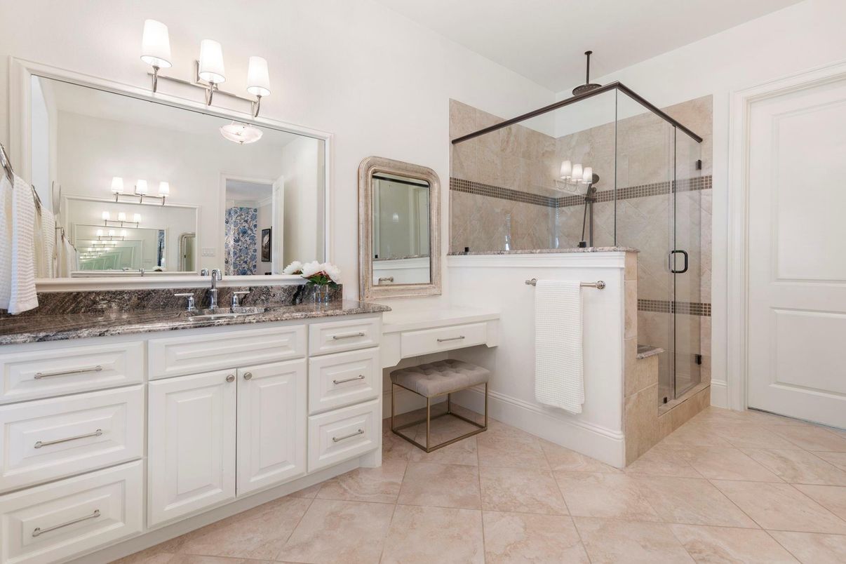 Bathroom, Glass Shower, Interior