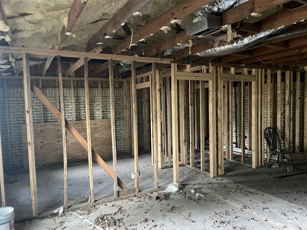 Interior, Wooden Beams