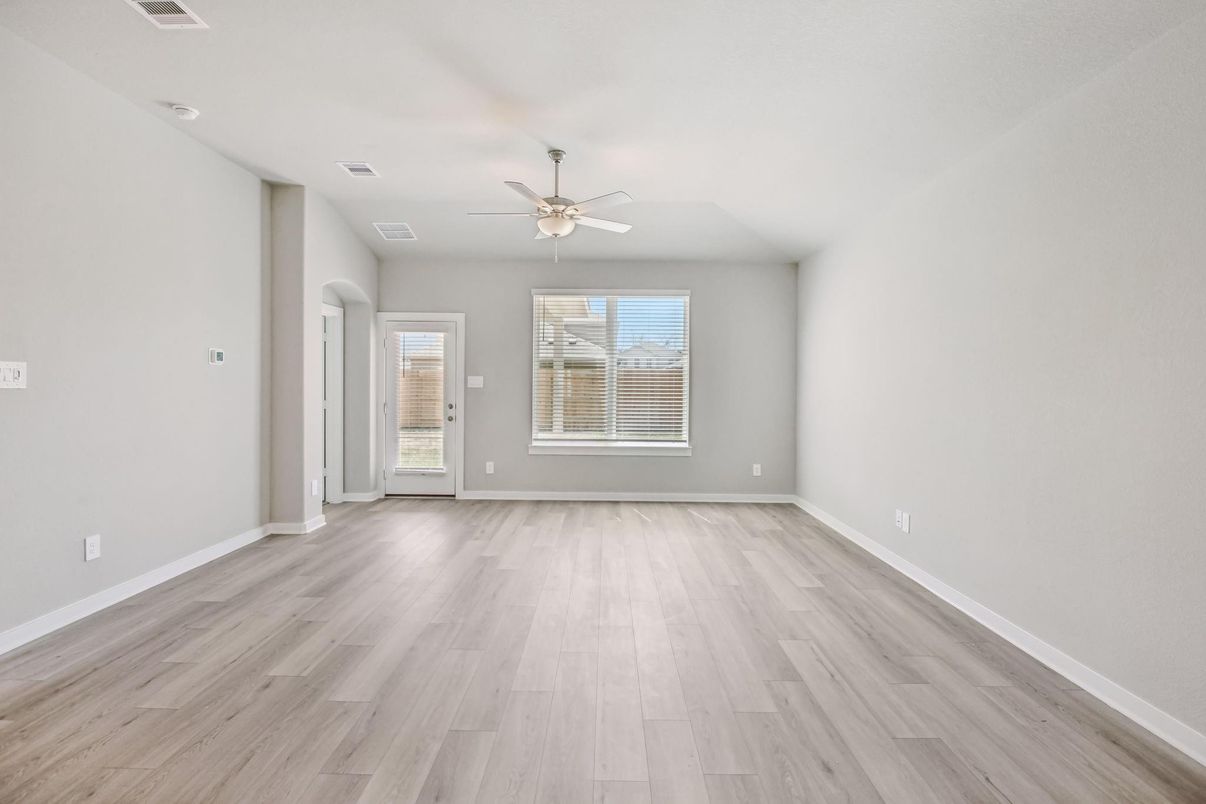 Empty room, Interior, Wood Texture Flooring