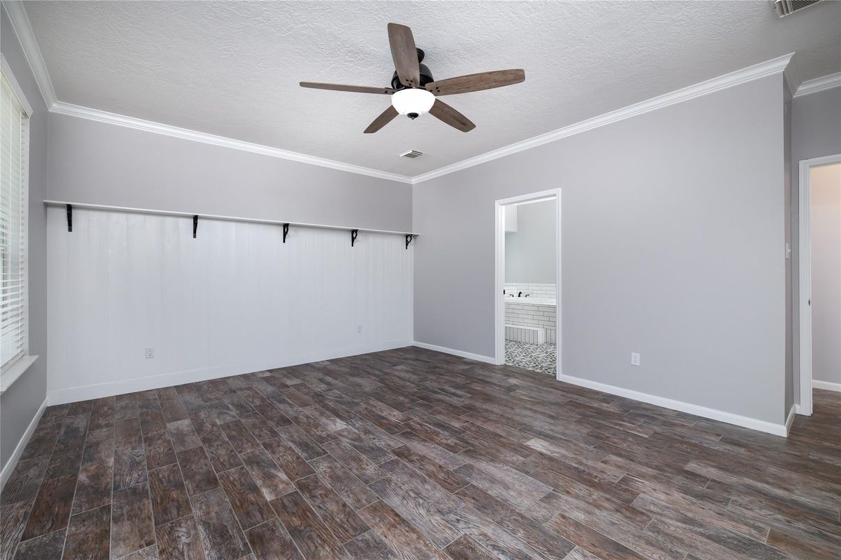 Empty room, Interior, Wood Texture Flooring