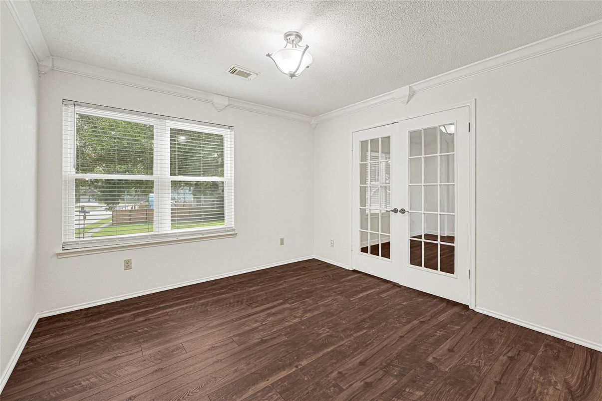 Empty room, Interior, Wood Texture Flooring