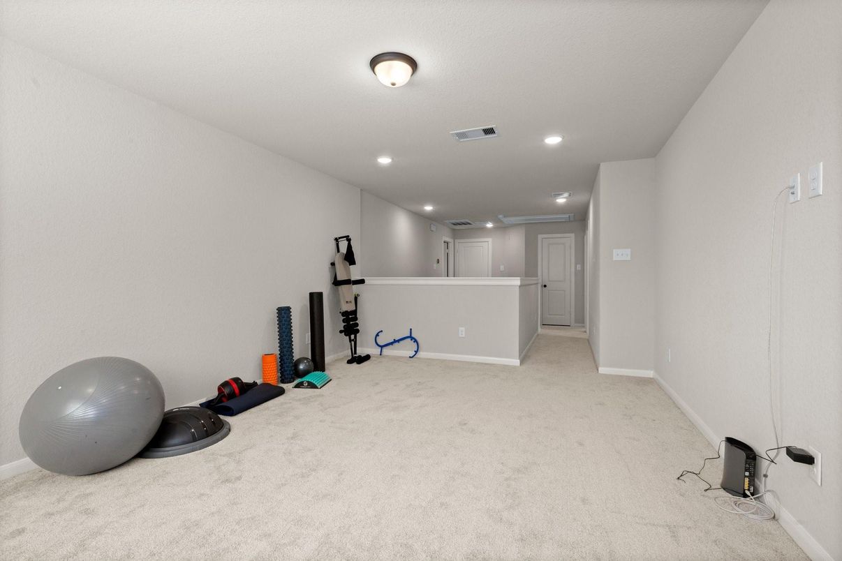 Fitness Equipment, Interior, Recessed Lighting