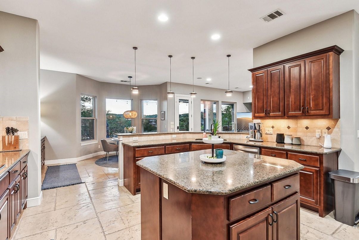 Interior, Kitchen, Pendant Lights, Recessed Lighting