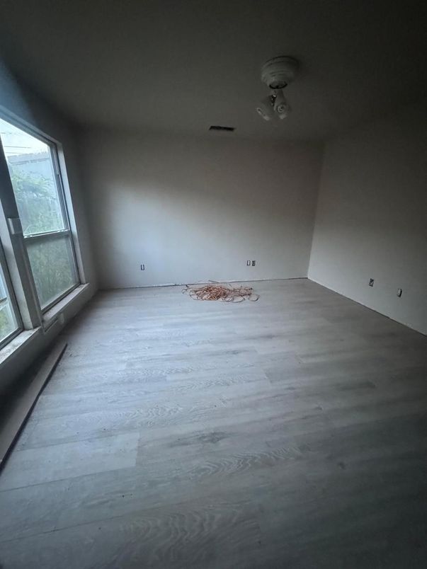 Empty room, Interior, Wood Texture Flooring