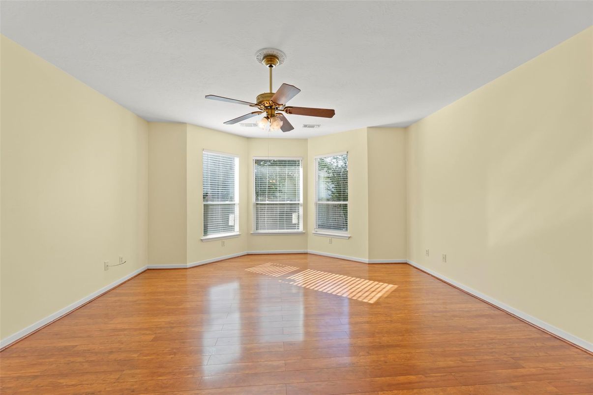 Empty room, Interior, Wood Texture Flooring