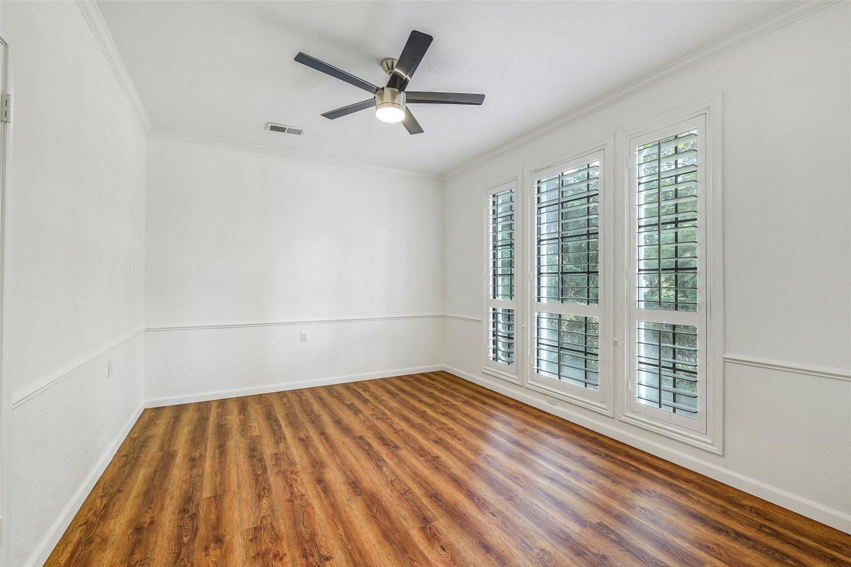 Empty room, Interior, Wood Texture Flooring