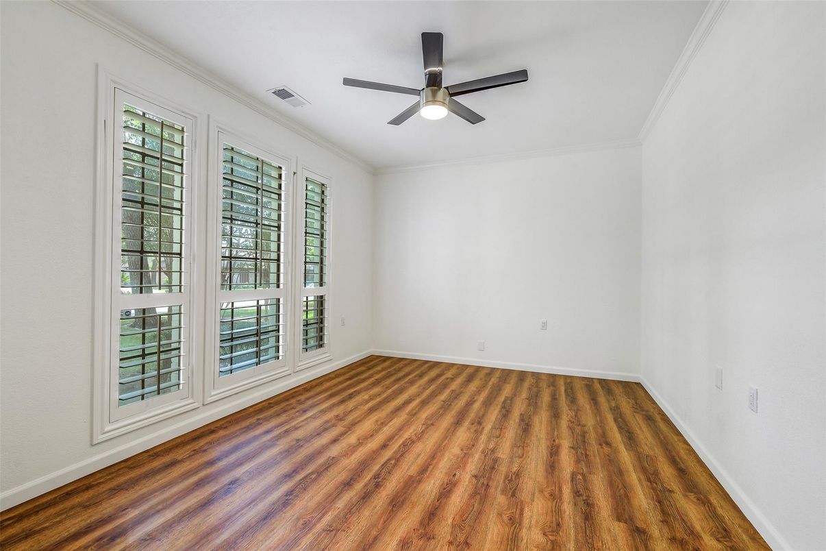 Empty room, Interior, Wood Texture Flooring