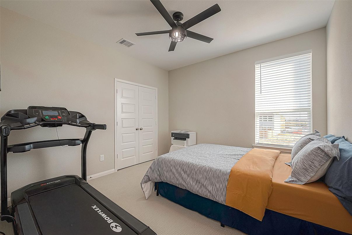 Bedroom, Fitness Equipment, Interior