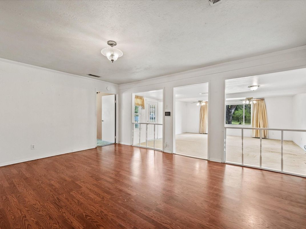 Empty room, Interior, Wood Texture Flooring