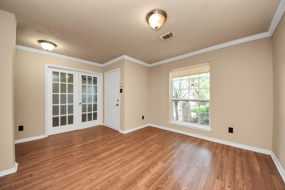 Empty room, Interior, Wood Texture Flooring