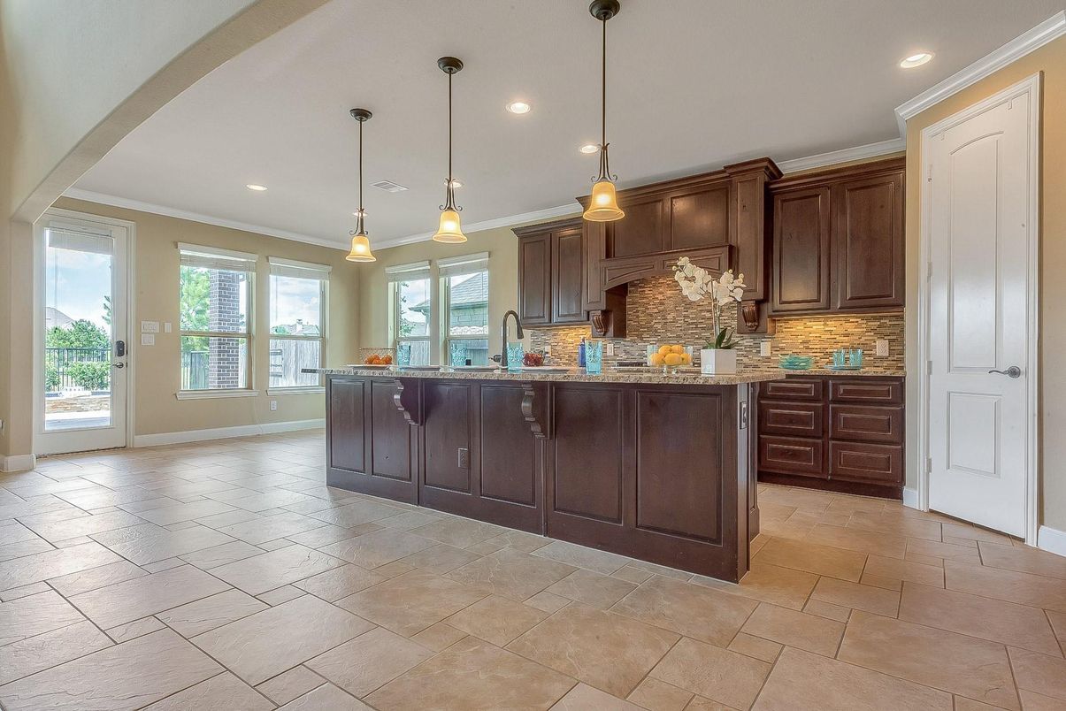 Interior, Kitchen, Pendant Lights, Recessed Lighting