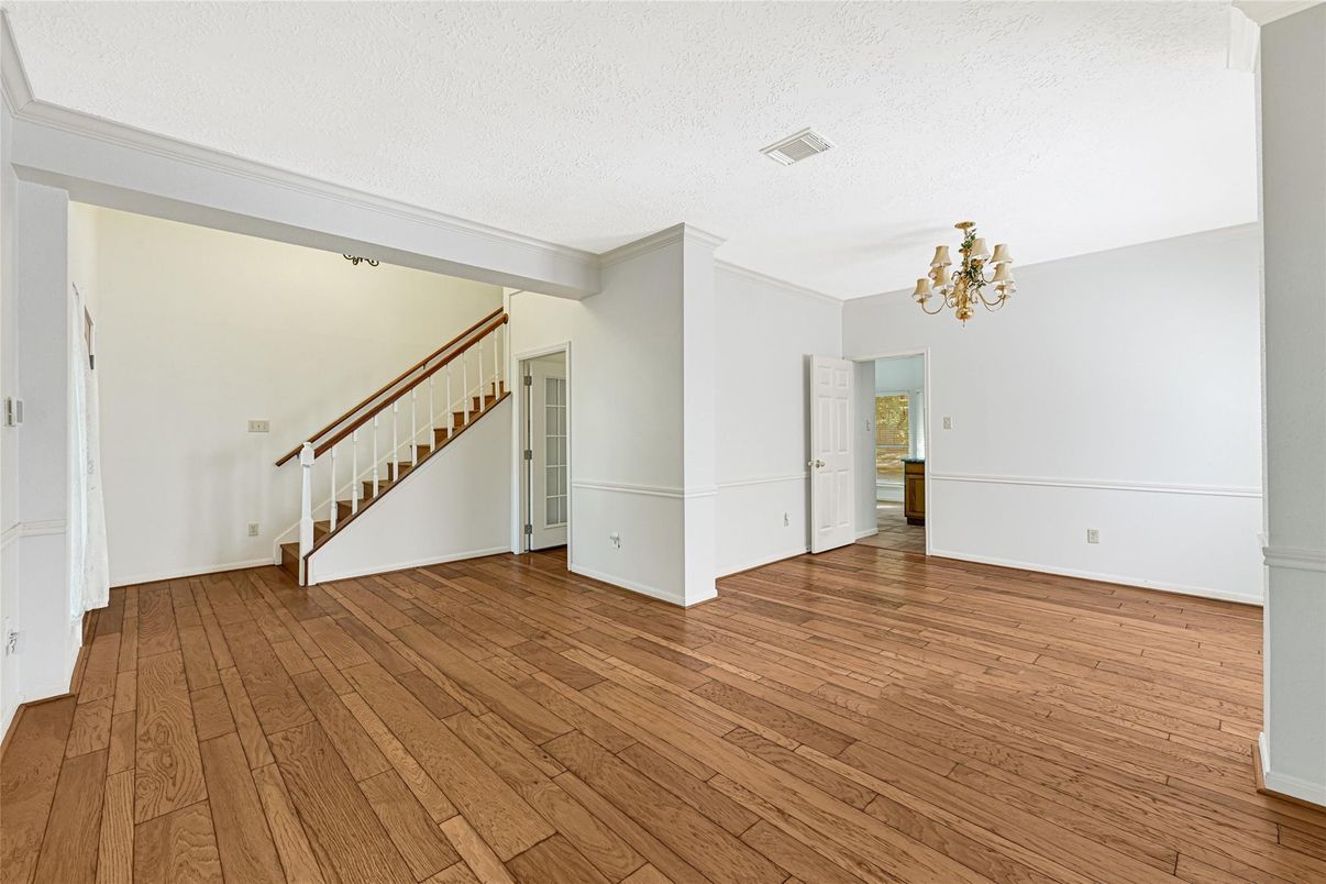 Empty room, Interior, Wood Texture Flooring