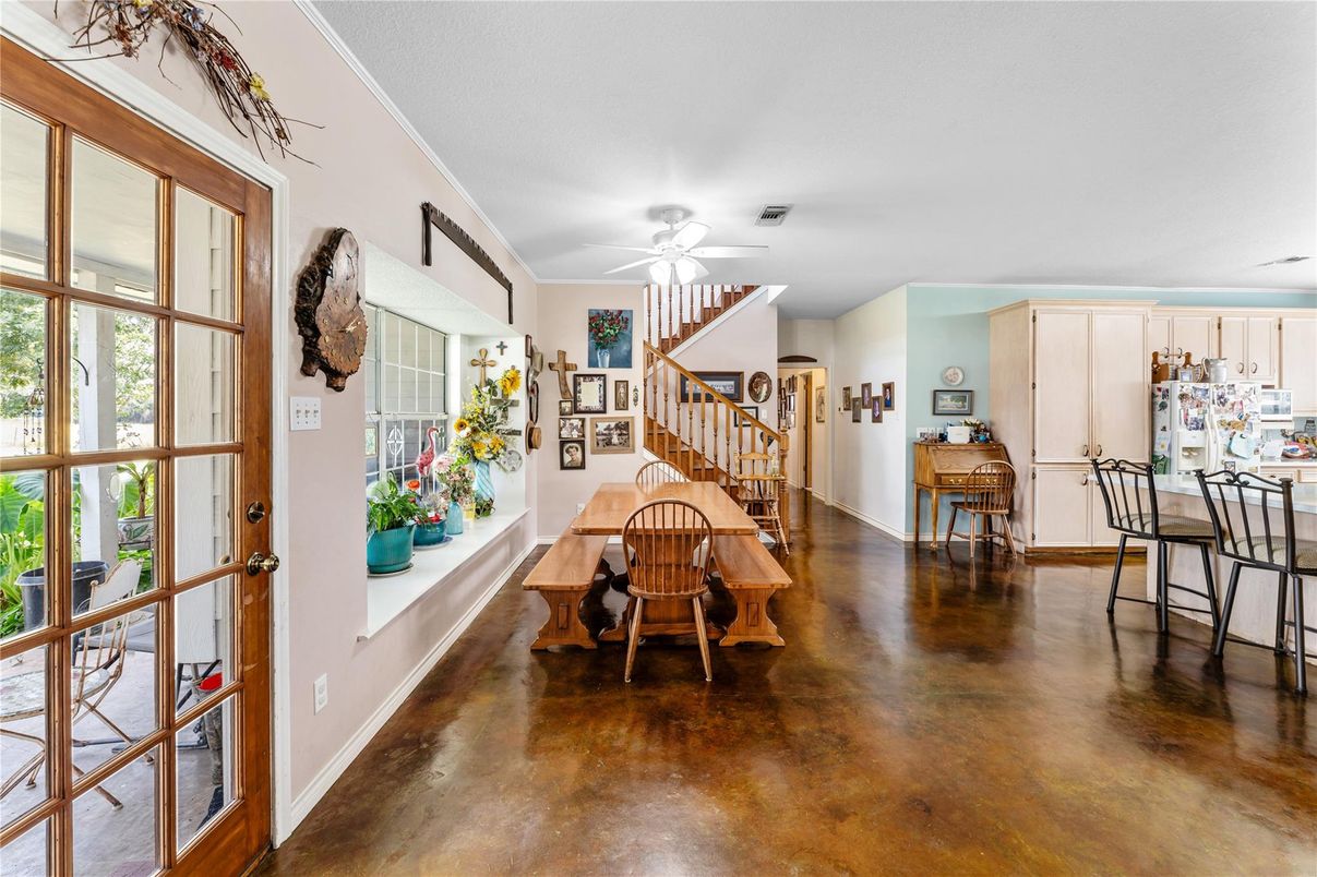 Dining room, Interior, Kitchen, Wood Texture Flooring