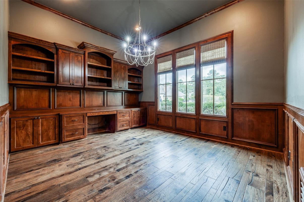 Chandelier, Interior, Pendant Lights, Wood Texture Flooring