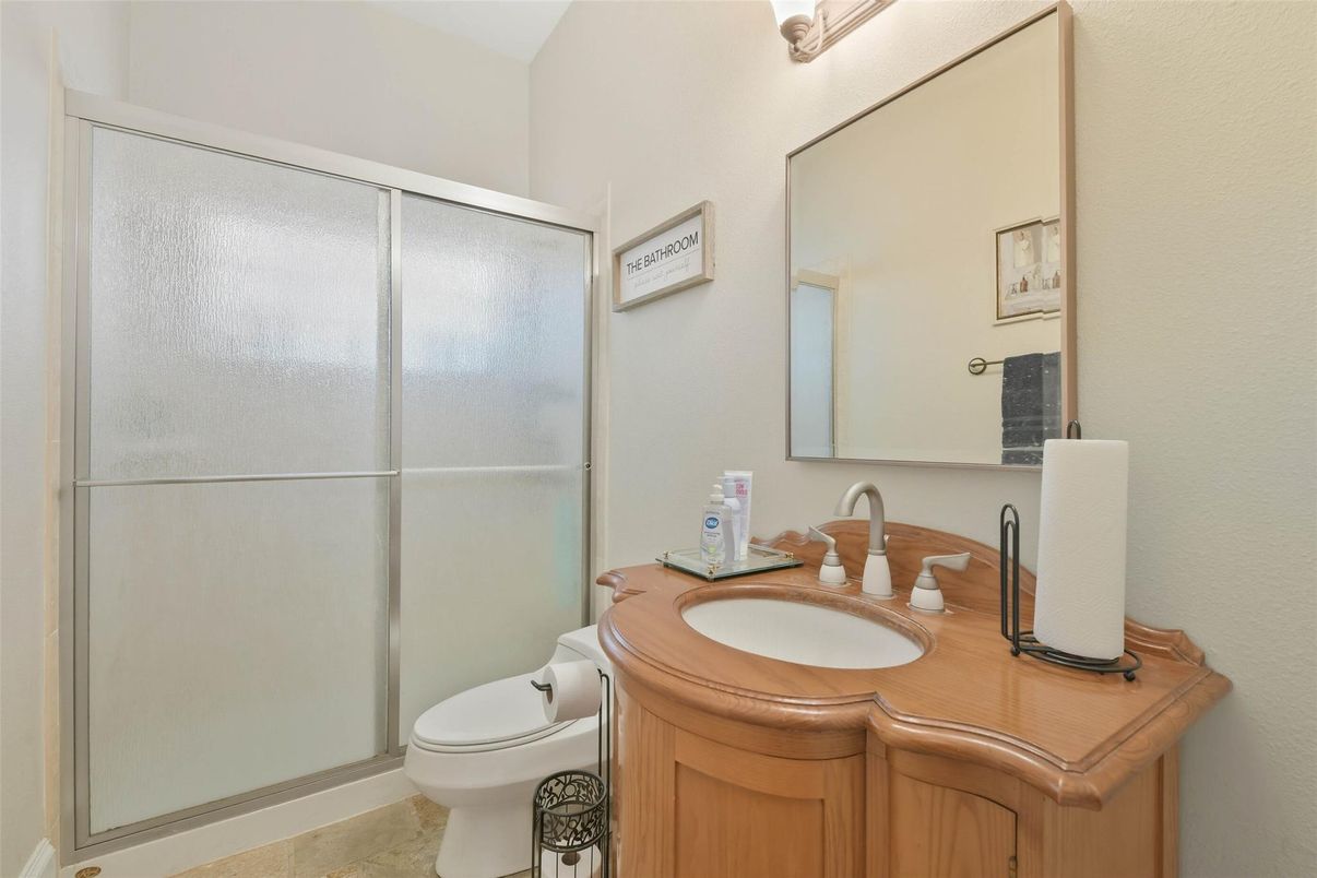 Bathroom, Glass Shower, Interior