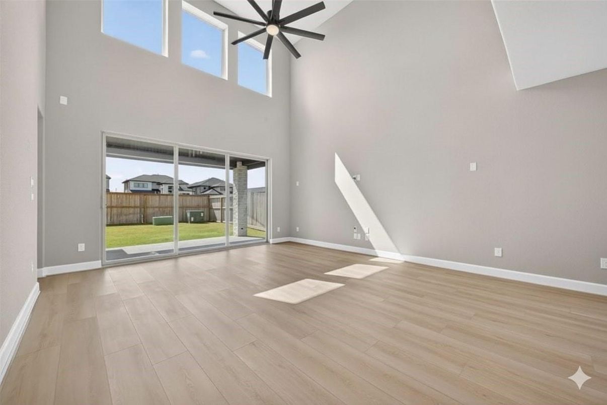 Empty room, Interior, Wood Texture Flooring