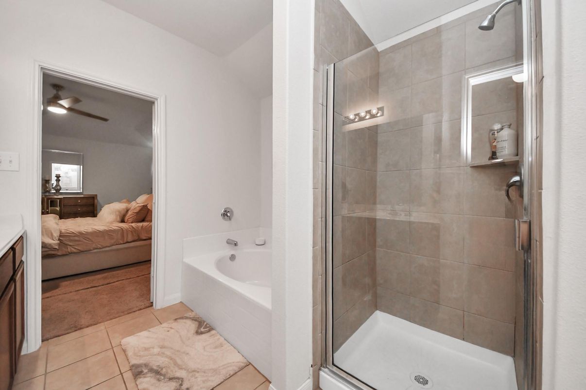 Bathroom, Bedroom, Glass Shower, Interior