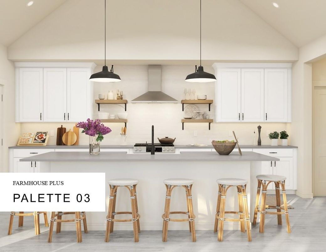 Interior, Kitchen, Pendant Lights, Recessed Lighting