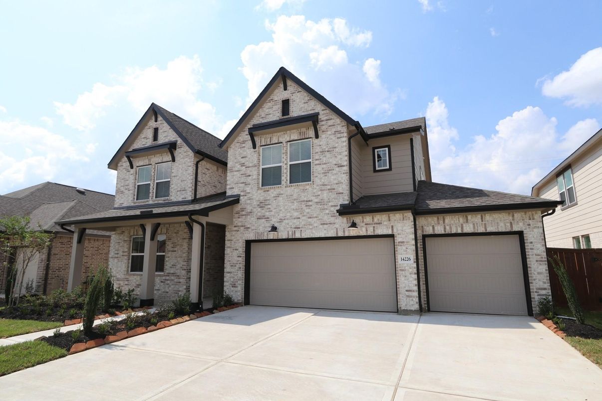 Attached, Exterior, Facade, Brick Facade, Brick Traditional
