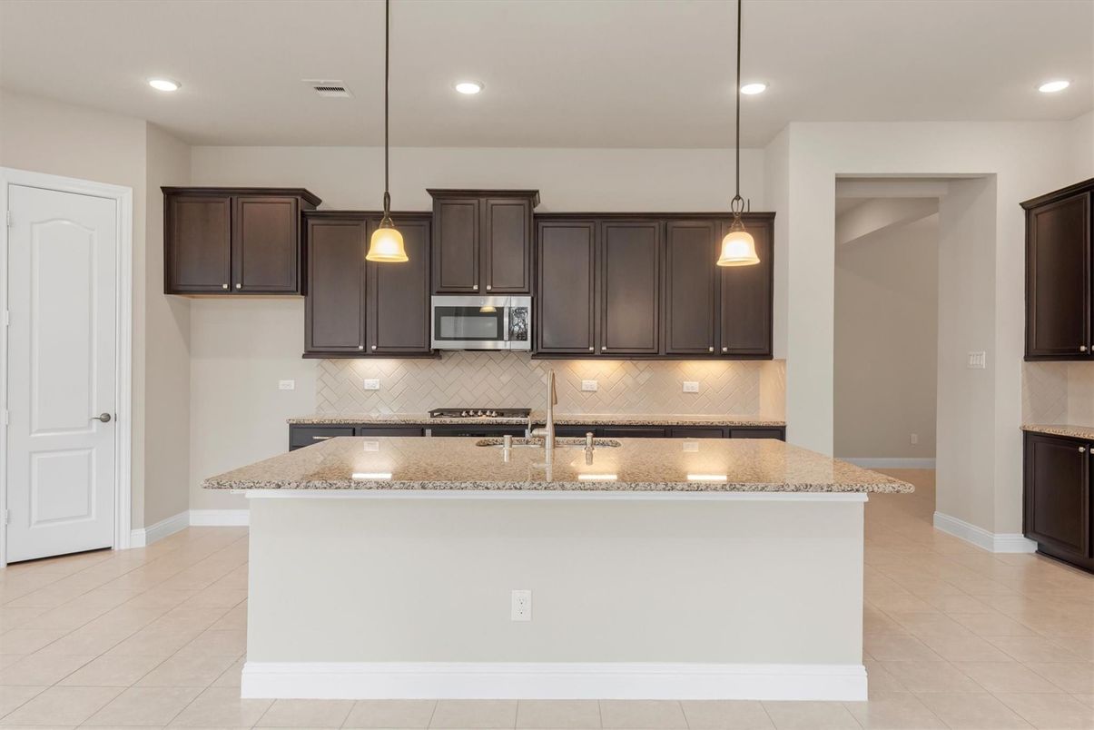 Interior, Kitchen, Pendant Lights, Recessed Lighting