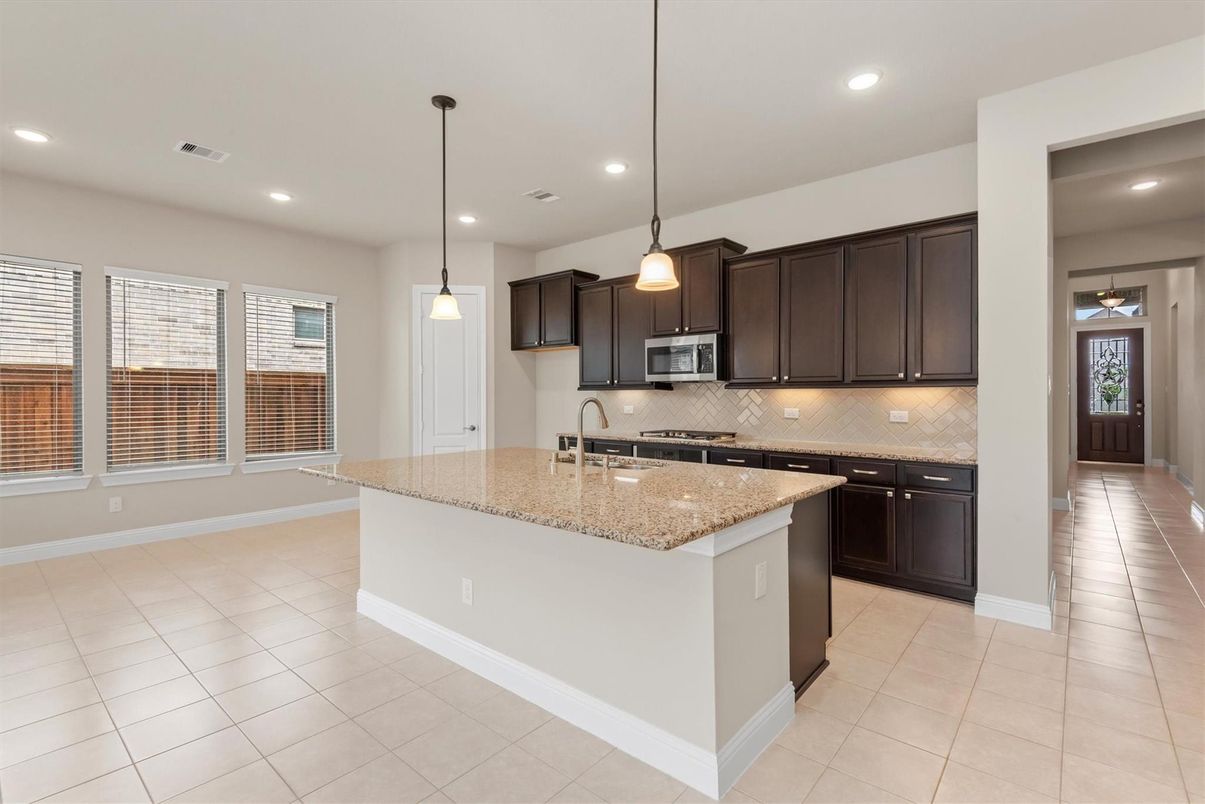 Interior, Kitchen, Pendant Lights, Recessed Lighting