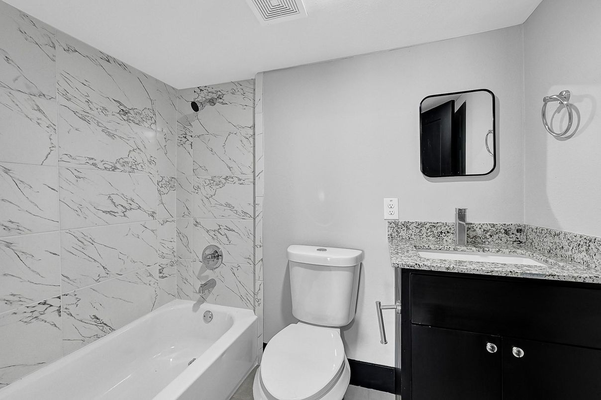 Bathroom, Interior, Marble Walls