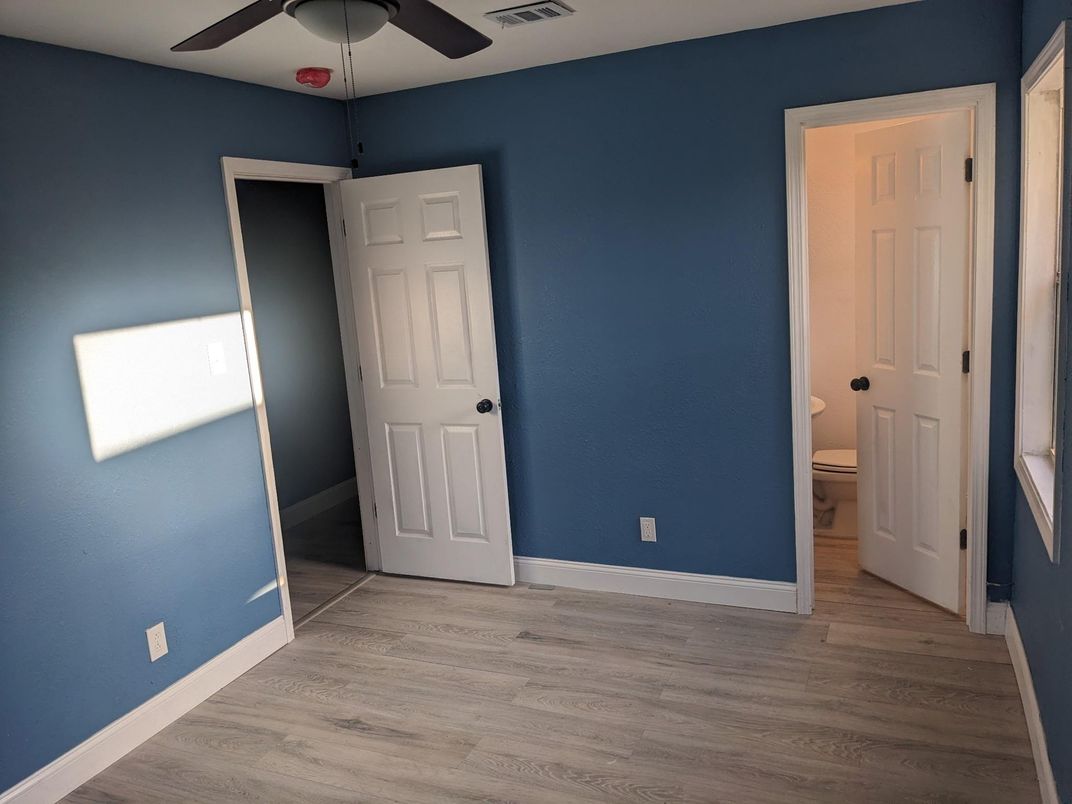 Bathroom, Empty room, Interior, Wood Texture Flooring