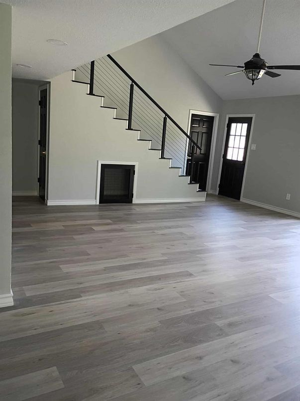 Empty room, Interior, Wood Texture Flooring