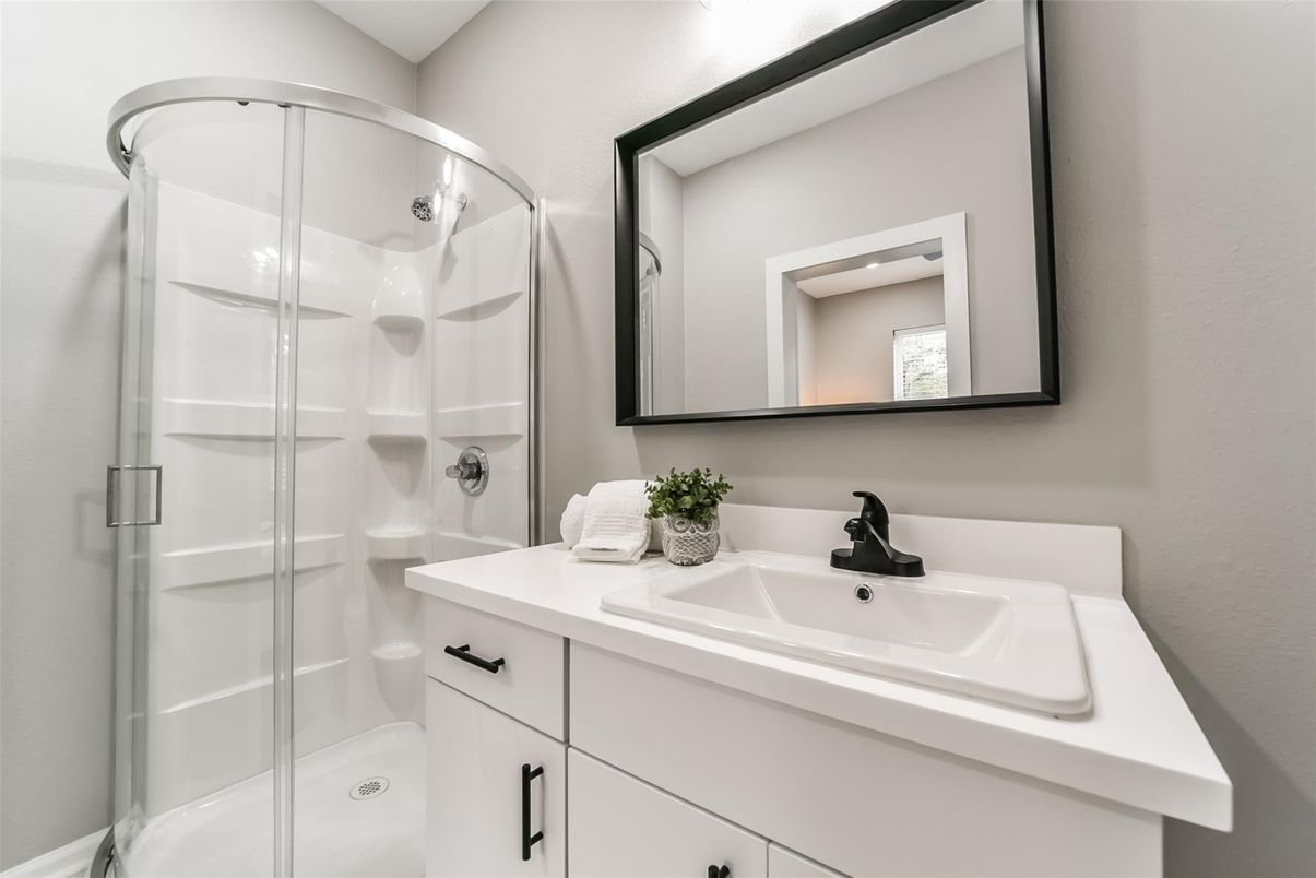 Bathroom, Glass Shower, Interior