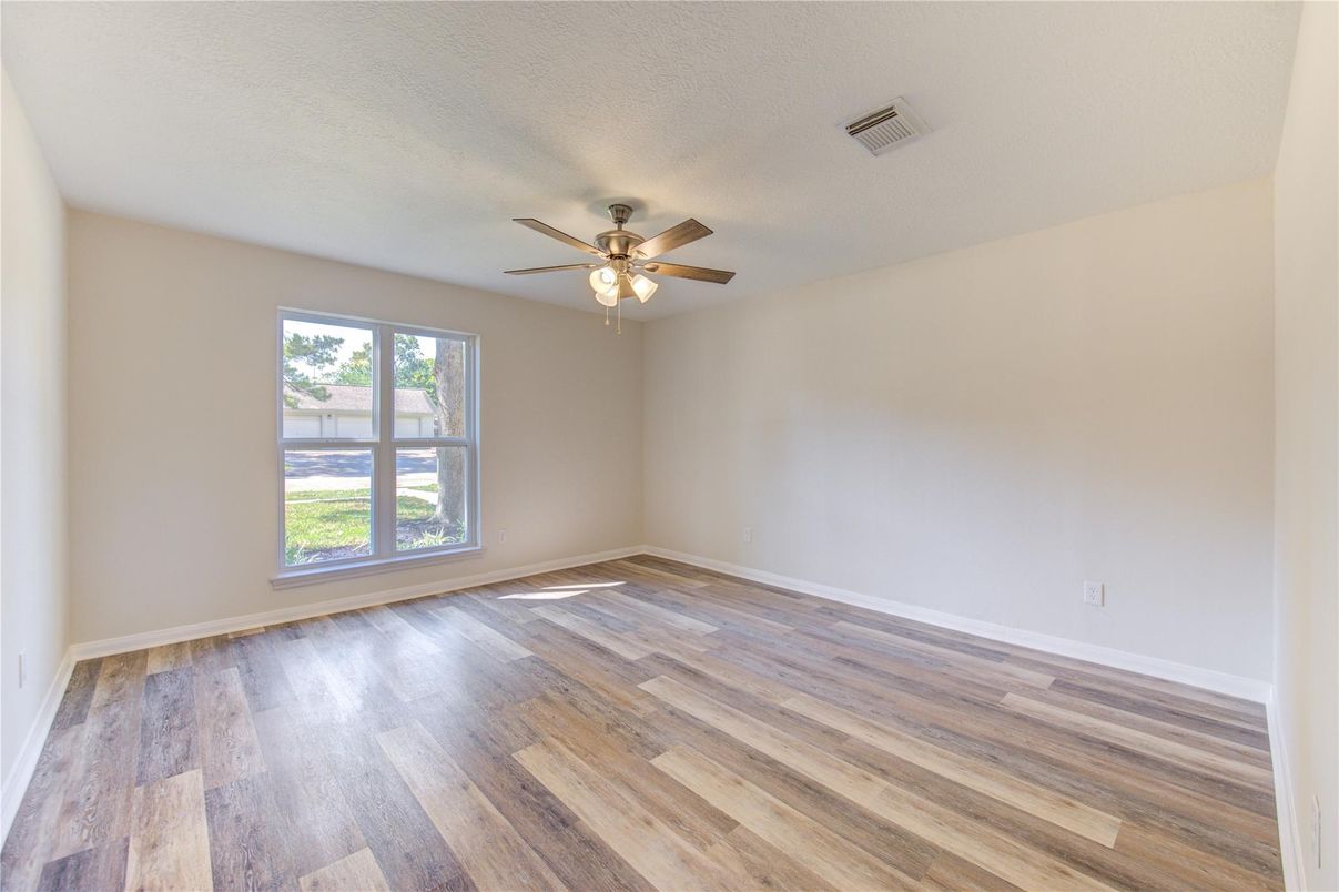 Empty room, Interior, Wood Texture Flooring