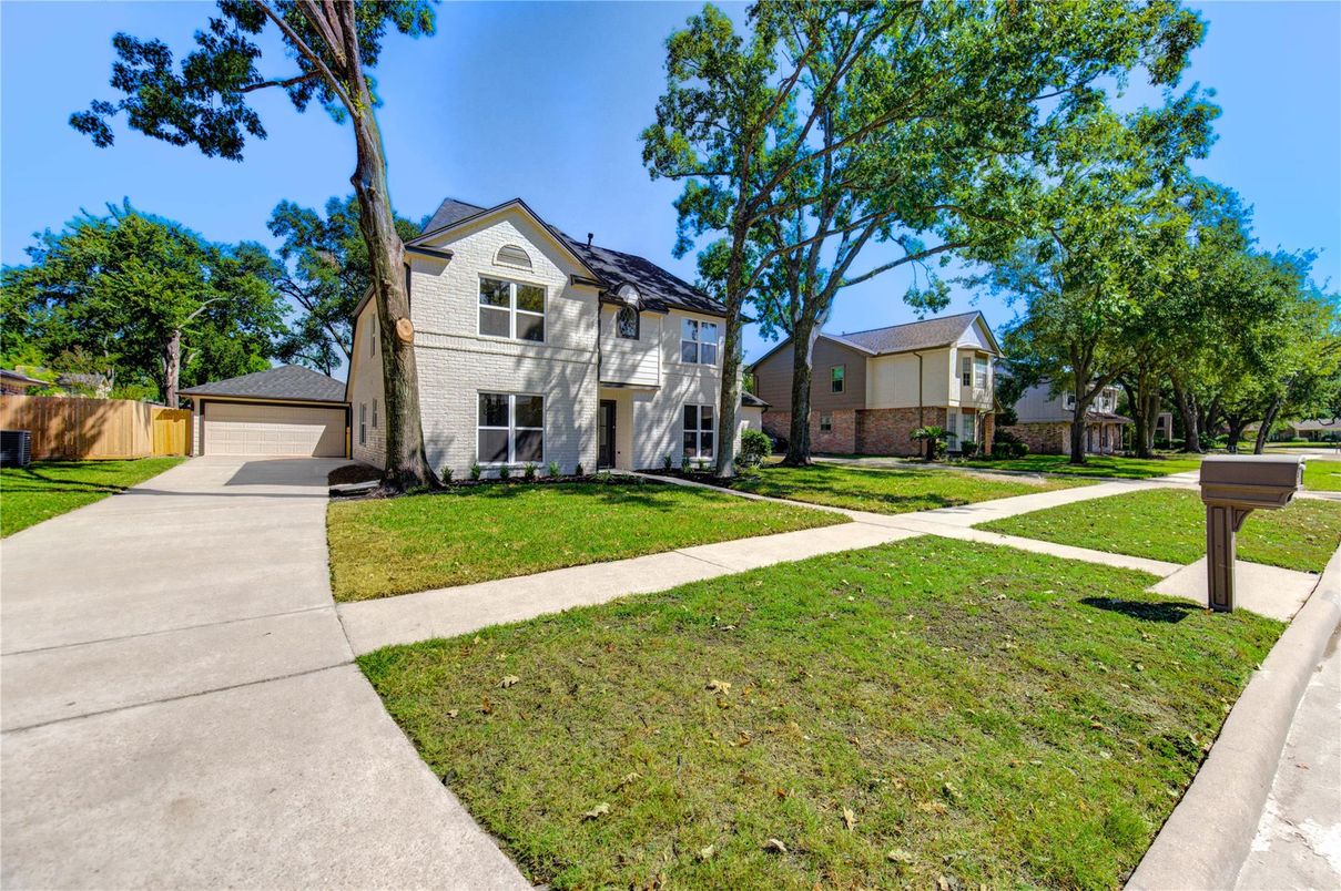 Backyard, Detached Garage, Exterior, Solar Panels